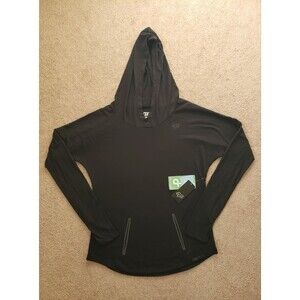 Fox Nwt Women's Drirelease Tech Lightweight Hoodie Sweatshirt Black Size M